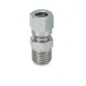 Male straight coupling low pressure 230