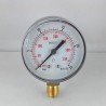 Dry pressure gauge 25 Bar diameter dn 63mm  bottom