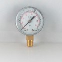 Dry pressure gauge 2,5 Bar diameter dn 50mm  connection