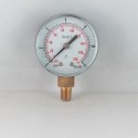 Dry pressure gauge 12 Bar diameter dn 50mm 1/8"Bspt connection
