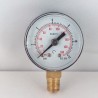 Dry pressure gauge 12 Bar diameter dn 40mm bottom