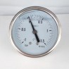 Glycerine filled vacuum gauge -1+1,5 Bar diameter dn 63mm back