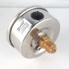 Glycerine filled pressure gauge 4 Bar diameter dn 63mm back