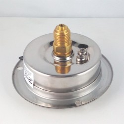 -1+0,6 Bar glycerine filled compound gauge flanged diameter dn 63mm