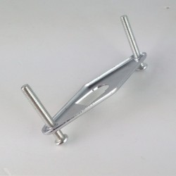1 Bar manometro glicerina flangia diametro dn 63mm