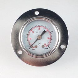 Dry pressure gauge 4 Bar diameter dn 40mm front flange