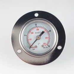 Dry pressure gauge 40 Bar diameter dn 40mm front flange