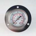 Dry pressure gauge 60 Bar diameter dn 40mm front flange