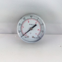 Dry pressure gauge 1,6 Bar diameter dn 50mm back 1/4"Bsp