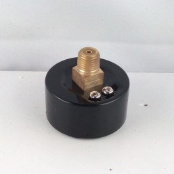 Dry pressure gauge 2,5 Bar diameter dn 50mm back 1/4"Bsp