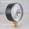 Dry pressure gauge 100 Bar diameter dn 63mm  bottom