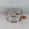 -1+15 Bar glycerine filled compound gauge 63 wall flange dn 63mm