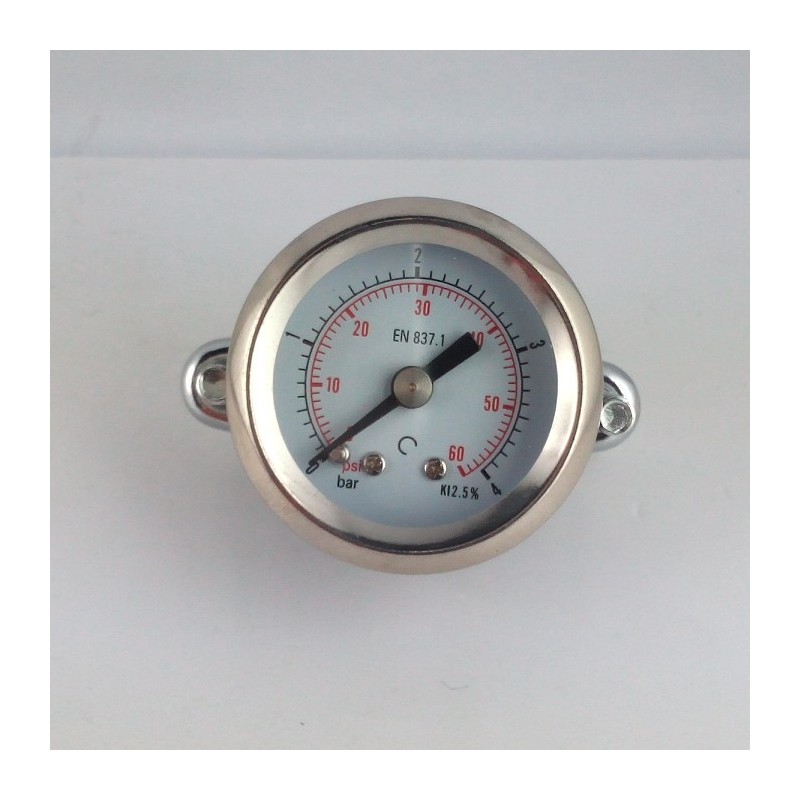Dry pressure gauge 4 Bar diameter dn 40mm u-clamp