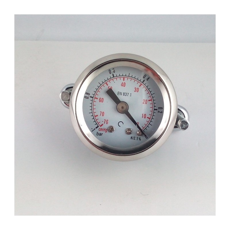 Vuotometro -1 Bar diametro dn 40mm con staffa Vuotometro -1 Bar diametro dn 40mm con staffa