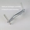 0,6 Bar glycerine filled pressure gauge flanged diameter dn 63mm