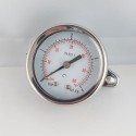 Dry pressure gauge 4 Bar diameter dn 50mm u-clamp