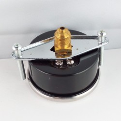 Dry pressure gauge 2,5 Bar diameter dn 63mm u-clamp