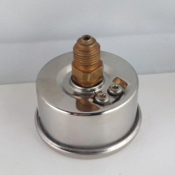 Glycerine filled pressure gauge 10 Bar diameter dn 50mm back