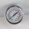 Glycerine filled pressure gauge 12 Bar diameter dn 50mm back