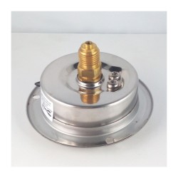 Glycerine filled vacuum gauge -1 Bar flange dn 50mm