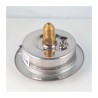 Glycerine filled vacuum gauge -1 Bar flange dn 50mm
