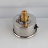 Glycerine filled pressure gauge 1 Bar diameter dn 40mm back
