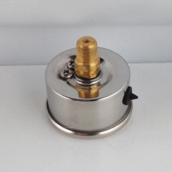Glycerine filled pressure gauge 60 Bar diameter dn 40mm back