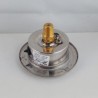Glycerine filled pressure gauge 25 Bar flange diameter dn 40mm