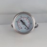 Glycerine filled vacuum gauge -1 Bar diameter dn 40mm u-clamp