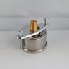 Glycerine filled pressure gauge 2,5 Bar diameter dn 40mm u-clamp