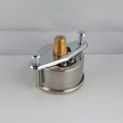 Glycerine filled pressure gauge 6 Bar diameter dn 40mm u-clamp