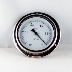 Glycerine filled vacuum -1 Bar gauge diameter dn 100mm flange