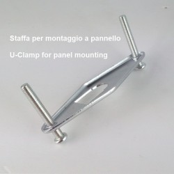 Manometro Inox 16 Bar diametro dn 40mm flangia