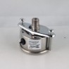 Stainless steel pressure gauge 4 Bar diameter dn 40mm u-clamp