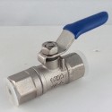 Mini stainless steel ball valves F/F 1/4