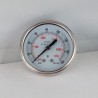 Stainless steel pressure gauge 160 Bar diameter dn 63mm back