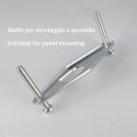 Stainless steel pressure gauge 2,5 Bar dn 63mm flange