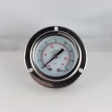 Stainless steel pressure gauge 16 Bar diameter dn 50mm flange