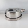 Stainless steel vacuum gauge 1 Bar diameter dn 100mm bottom