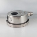Stainless steel pressure gauge 100 Bar diameter dn 100mm bottom