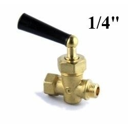 Brass needle valve for gauge 1/4"Gas