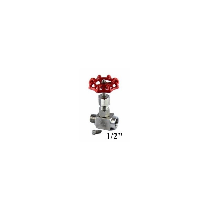 Portamanometro in acciaio inox 1/2" Gas Portamanometro in acciaio inox 1/2" Gas