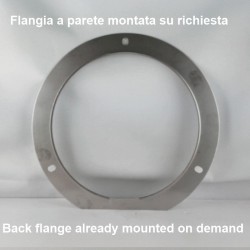 Manometro Inox 10 Bar  dn 150mm radiale o flangia parete