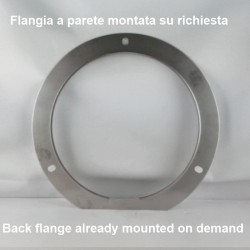 Stainless steel pressure gauge 40 Bar dn 150mm bottom or back flange