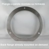 Stainless steel pressure gauge 100 Bar dn 150mm bottom or back flange