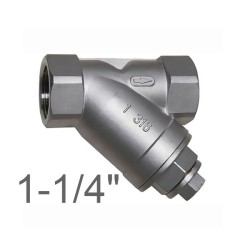 Stainless steel aisi 316 Y Strainer Female 1-1/4"Bsp
