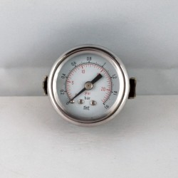 Dry pressure gauge 1,6 Bar diameter dn 40mm u-clamp