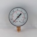Dry pressure gauge 1,6 Bar diameter dn 63mm  bottom