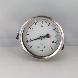 Dry vacuum gauge -1+9 Bar diameter dn 63mm u-clamp