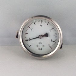 Dry vacuum gauge -1+9 Bar diameter dn 63mm u-clamp